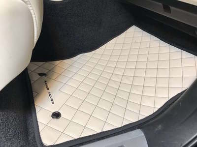 Индивидуальный пошив ковриков с вышивкой логотипа Range Rover Vogue 
